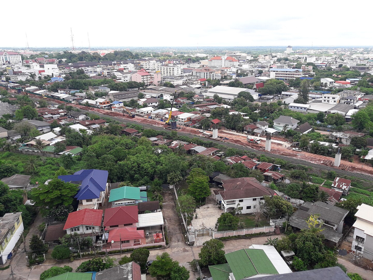 Work under way in Khon Kaen (Petebutt/CC BY-SA 4.0)